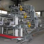 Q235A Egg Laying Chicken Cage Hot Dipped Galvanized 39*38*38cm