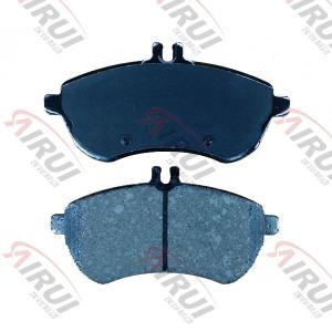 China Low Noise Low Dust Passenger Car Metal Brake Pads With Friction Coefficient 0.35 - 0.45 factory