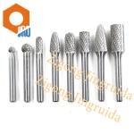 Cemented Double Cut Carbide Burr Rotary Tungsten Carbide Grinding Bit