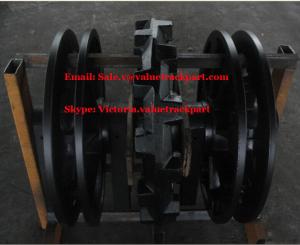 China LIEBHERR Crawler Crane HS871HD Front Idler Assy factory