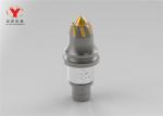 Tungsten Carbide Bullet Teeth For Rock Drilling Machine , High Efficiency