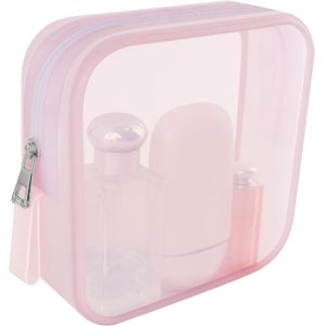 China Smooth Soft Silicone Makeup Bags Lightweight Waterproof on sale