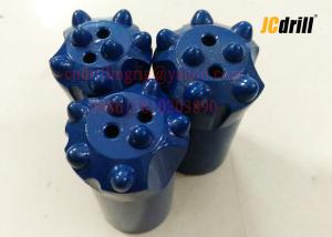 China Tungsten Carbide Tapered Button Drill Bit For Rock / Mining 7/11/12 Degree factory