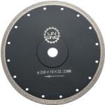 140 Teeths Silent Mesh Diamond Circular Saw Blade for Ceramic/Porcelain/Dekton