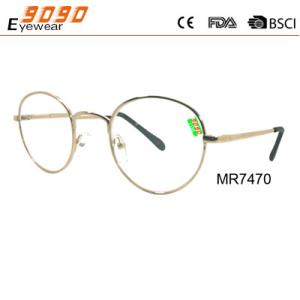 China latest classic fashion reading glasses with stainless steel, suitable for men and women factory