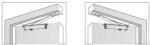 EN2-4 En1-5 Cam Action Slide Rail Door Closer Fire Rated UL Listed 120Kgs 120