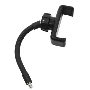 China 360 Degree 55-95mm Black Mobile Phone Holder For Selfie Ring Light factory