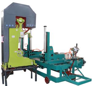 China MJ329 Timber sawing band saw machine, Hardwood Log Cutting Vertical Band Saw Sawmills factory