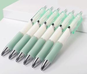 China High Appearance Press Pen Ball Pen Press Neutral Pen Student Exam Pen Office Plastic Pen Quick Drying Ballpoint Pen factory