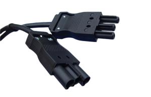 China Black / White Nylon66 Connection Kit 250V 16A for HID Control Gear factory