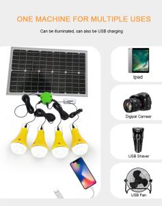 China SRE-98G-4L Solar Powered LED Lights High Light Intensity 3-6V Mini Battery Power System factory