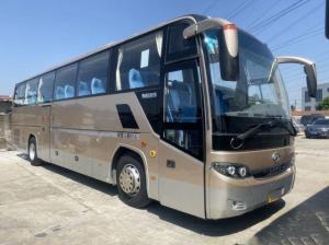 China Used Coach Bus Higer Brand KLQ6115 51seats Weichai Rear Engine Airbag Chassis Double Doors Left Steering factory