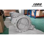 Triple Eccentric Marine Butterfly Valve High Performance For Diesel Engine