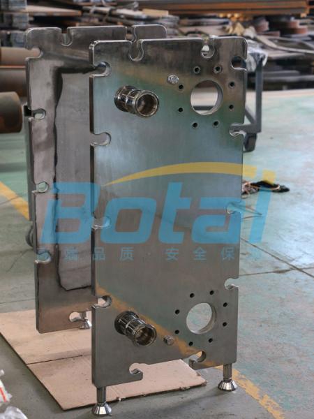 Customized Food Grade Plate Type Heat Exchanger Stainless Steel Fully Welded For