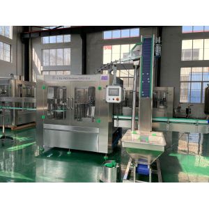 Mineral Drinking Water Filling Machine 3000BPH With PLC Control