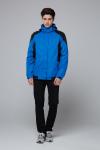 Custom Mens Down Winter Coats , Thick Waterproof 3 In 1 Outdoor Jackets