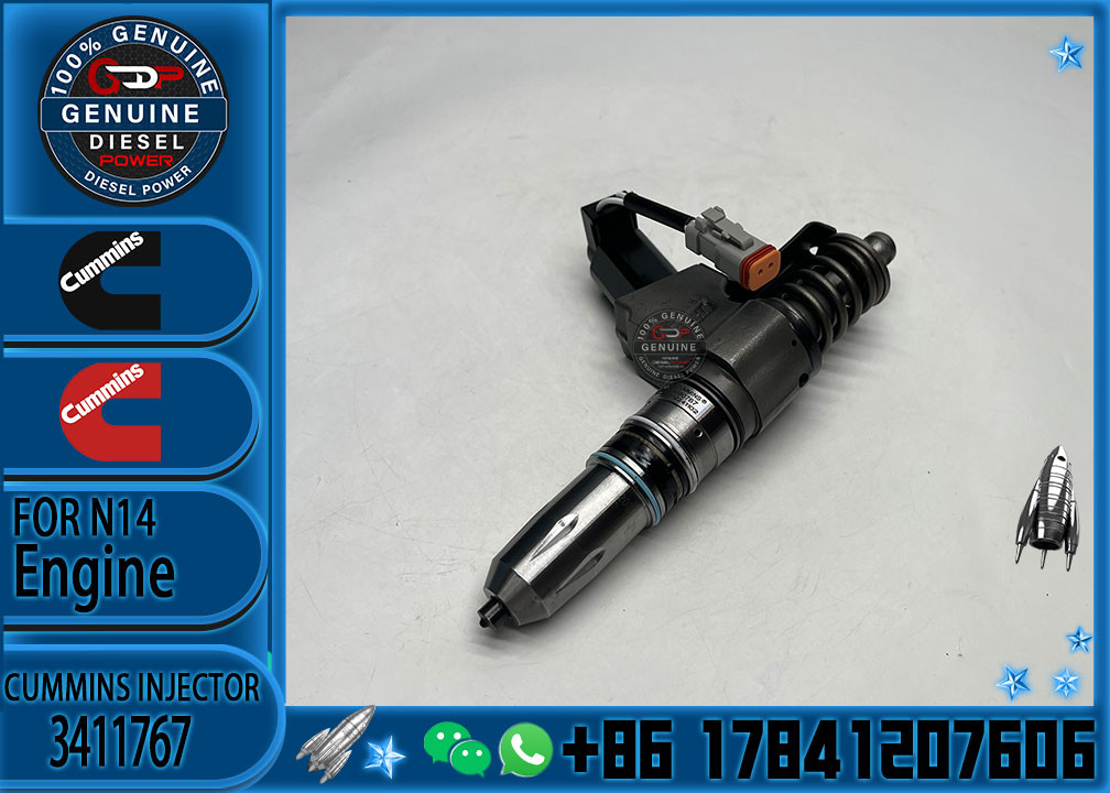 In Stock N14 Diesel Engine Fuel Injector 3411767 3083662 For Cummins N14 Injector