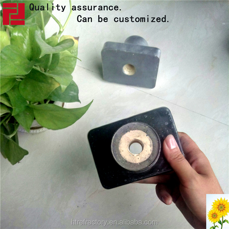 0.01-0.03% MAX CrO Content High Alumina Carbon Tundish Nozzle Refractory Brick for Steel Ladle