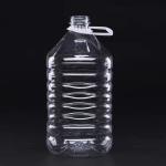 OEM Clear Pet Plastic Condiment Bottles 250ml 500ml 1l Cooking Oil Container
