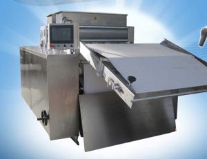 China servo motor double cookie color cookie machine with tray stainless steel biscuit factory size 400mm factory