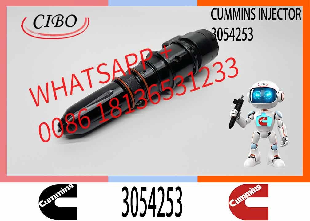 Cum Mins NTA855 Engine Parts Diesel Fuel Injector 3054218/3054253/3032392/4914308/4914325 Genuine Fuel Injector 3054218