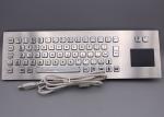 IP65 Waterproof PS2 67 Keys Metallic Trackpad Keypad