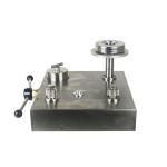 Alloy Steel Piston Dead Weight Tester Digital Hydraulic Pressure 250Mpa