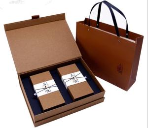 China custom scented tea packaging hinged gift box luxury green tea paper box white tea packaging box factory