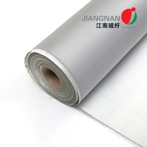 China 530g E-Glass Silicone Coated Fiberglass Cloth For Electrical Insulation Cover factory