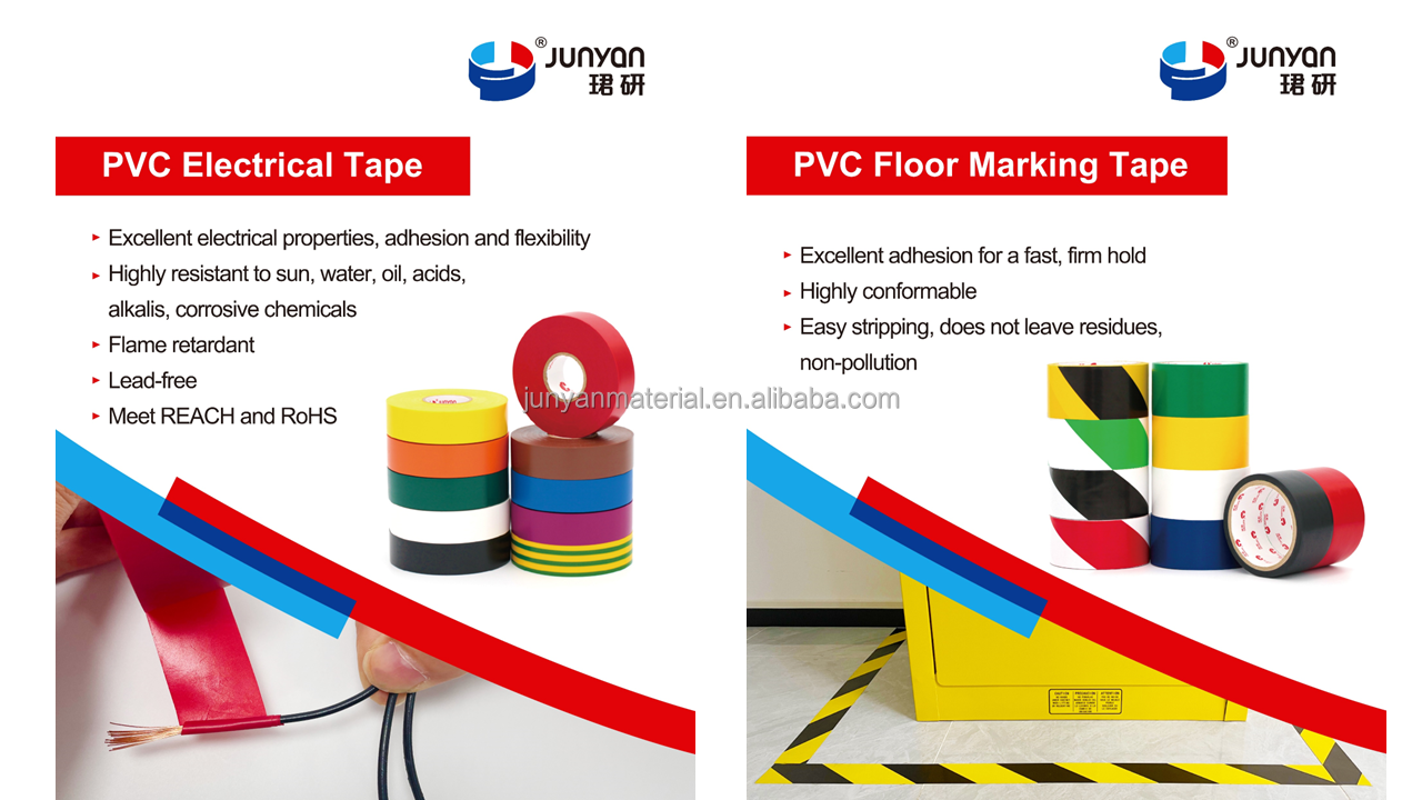 PVC Electrical Insulation Tape Industrial Grade Multi Color