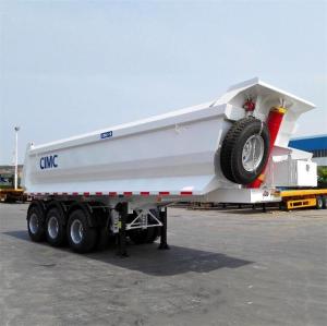 China Hydraulic Lift CIMC U Type 50T Tipper Semi Trailer factory