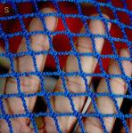 Soccer Sports Net Color Flat Hanging Anti Falling Safety Net Construction Nylon