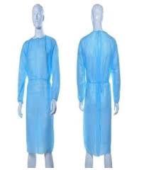 China Chemical Safety Clothing Medical Consumbles White Color Long Sleeves Style Design factory