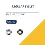 Custom Washer Flat Brass Eyelets Ring Type & Grommets Designs For Clothing