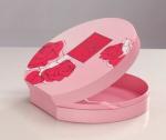 logo print hard luxury paper sliding drawer wallet belt packaging box,drawer