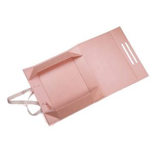 Rigid Cardboard Hamper Boxes Folding Gift Box Collapsible Magnetic Gift Boxes