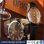 Wholesale PU Watch Round Dial Alloy Case Quartz Watch Fashion Watch Concise