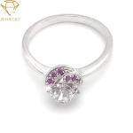 Sterling Silver Wedding Personalized Silver Ring