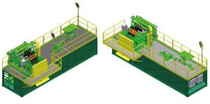 China mud recycling system,GNMS-600B self contained mud recycling,600GPM mud recycling system factory