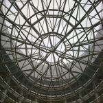 Large Span 100m Hot Dip Galvanized Steel Structure Space Frame Q235