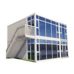 Zontop Modern Flat Pack Portable Living Storage 2 Bedroom Shipping Prefabricated