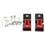 Universal 4x4 Wrangler JK JL Aluminum Alloy Hood Latch Lock Kit for Jeep Year