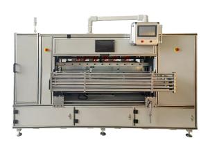 China 220V / 380V HEPA Filter Making Machine Electric Blade Pleating Machine Stainless Steel factory