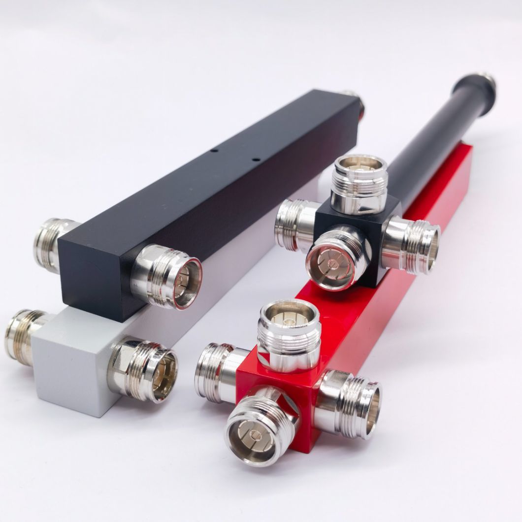 RF Passive Wideband 350-3800MHz 4.3-10 F 2 Way Power Splitter, Pim-160dbc, IP65