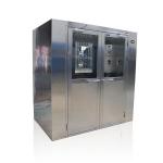 1.1KW 220V Clean Air In Shower Full Stainless Steel Double Automatic Door Air