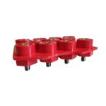High Strength BMC Components Fiberglass Support Electric Insulators For