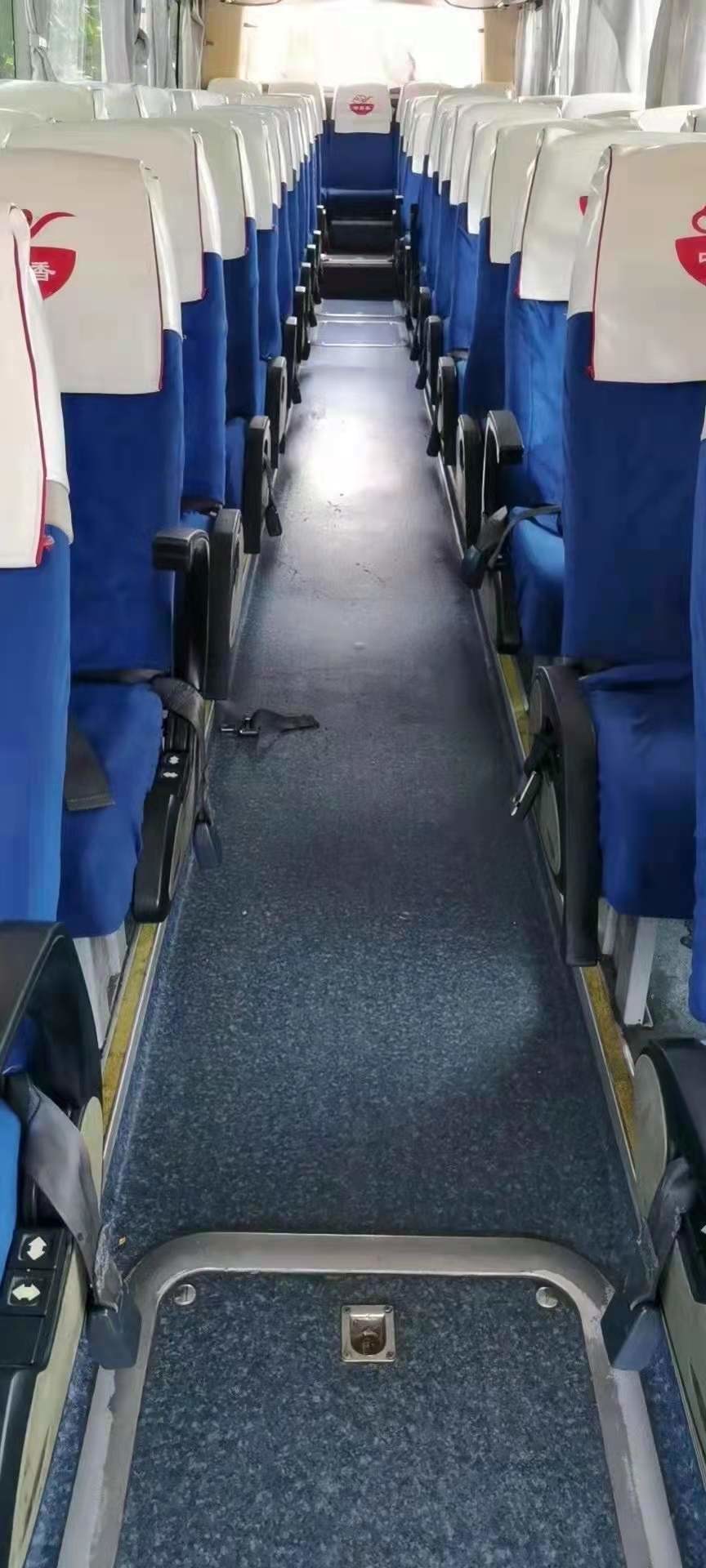 Used Yutong Bus 55 Seats Weichai Rear Engine Second Hand Bus ZK6127 Single Door Steel Chassis