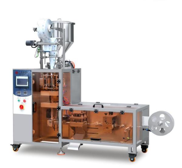 China Horizontal Irregular Sachet Packaging Machine 220V 2.75KW Pneumatic Magenetic Pump factory