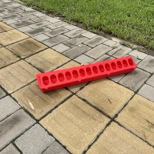 China Modern Rectangle Chicken Trough Feeder Weather Resistant Clean Hygienic factory