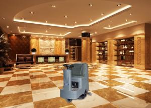 China Hard Floor Battery Powered Floor Scrubber With 30kg Brush Pressure factory